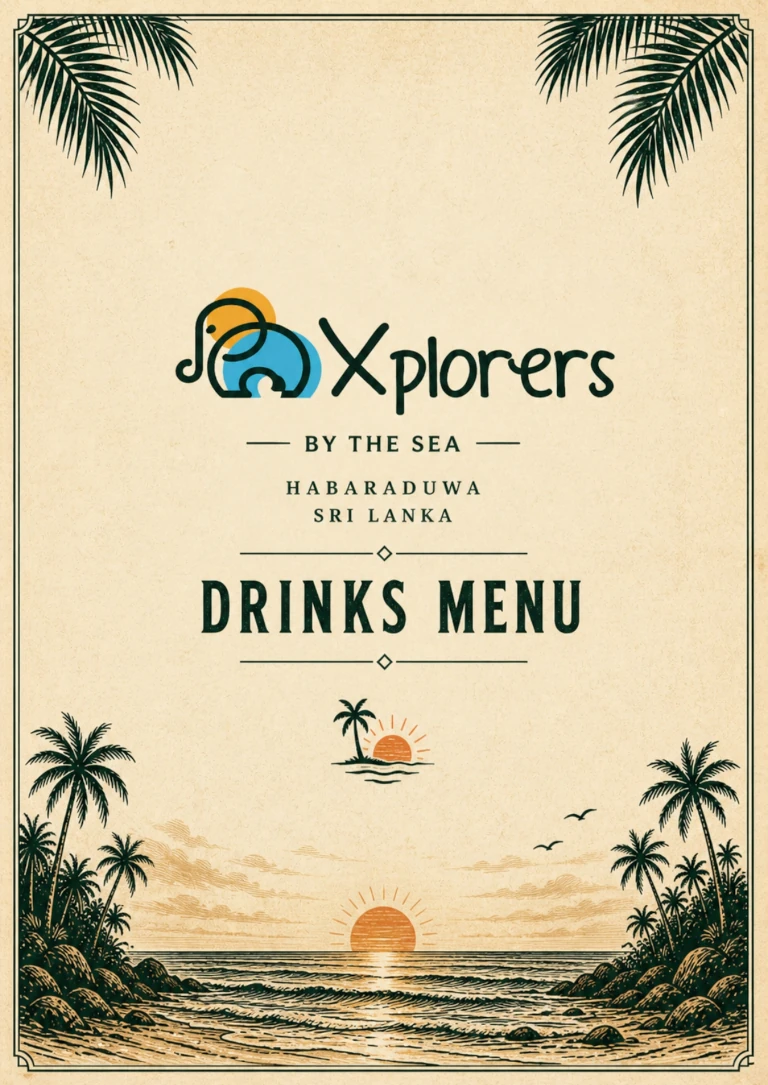 Drinks Menu